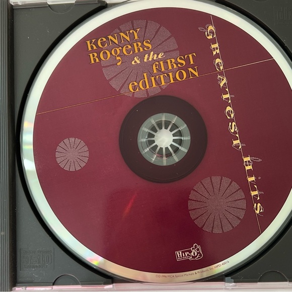 Kenny Rogers & The First Edition “Greatest Hits” CD like new - Picture 3 of 4